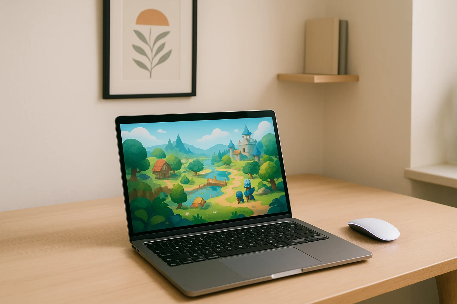 Player enjoying mac ready or not on Mac through cloud gaming