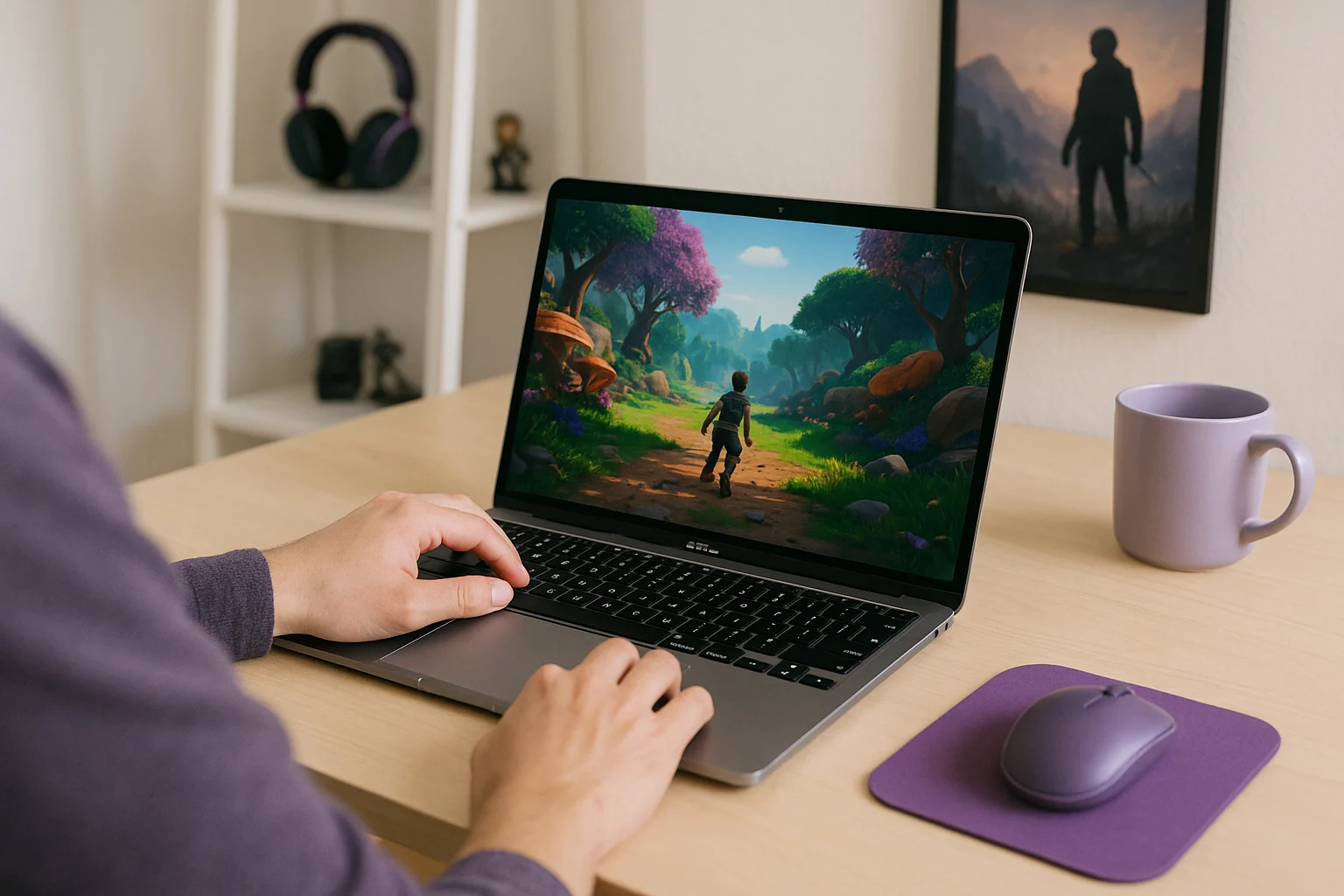 Using Mac Ready or Not Through Aristeem Play - using MacBook with a popular PC game