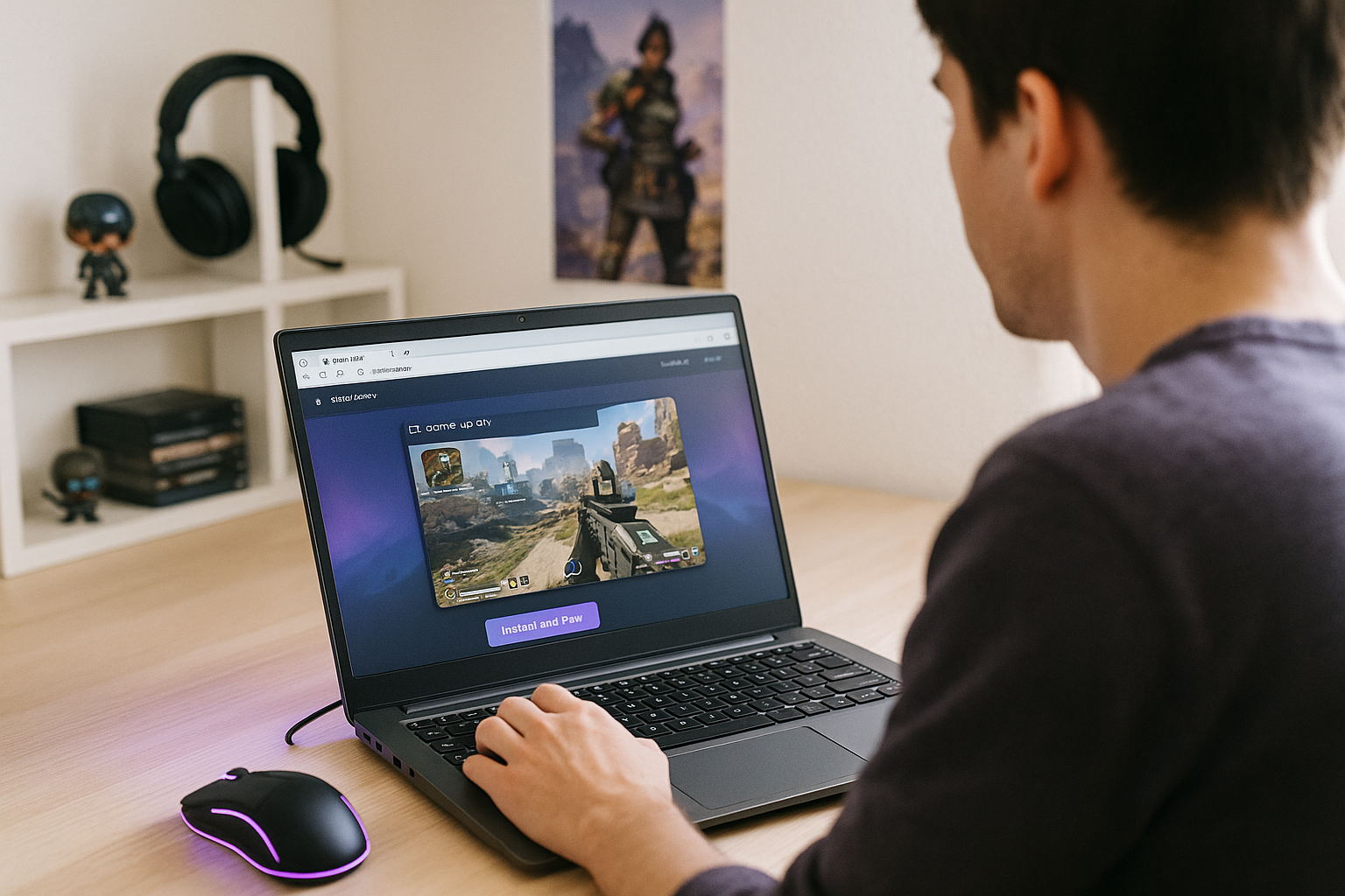 How Apex Legends Linux Access Works With Aristeem Play - using Linux laptop with Apex Legends