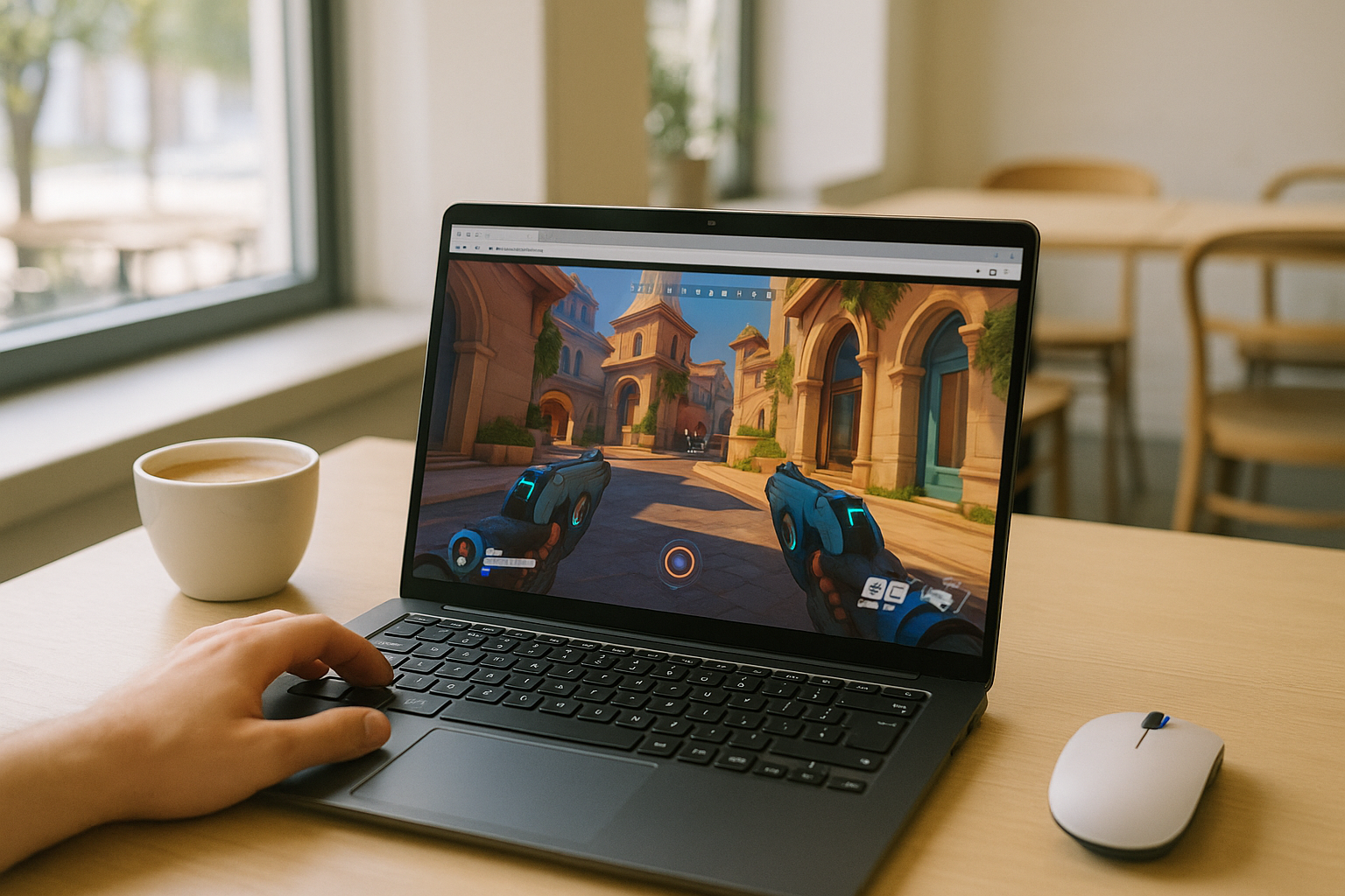 Linux gamer playing can you play Overwatch on Linux via cloud gaming